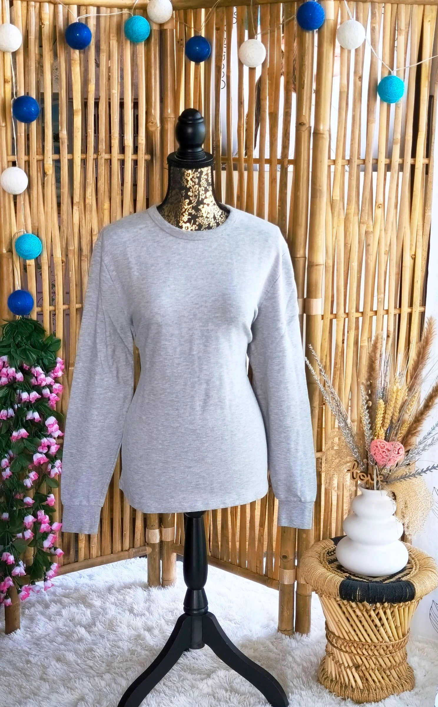 🩶 sweat de jogging gris clair femme T38 🩶